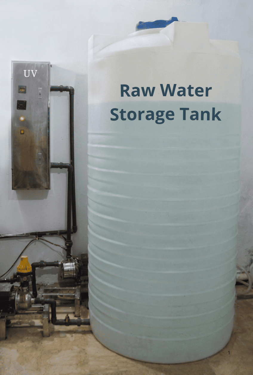 Raw Water Storage Tank